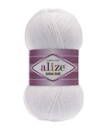 Cotton Gold White 55