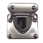 Κούμπωμα Τσάντας 3x3.5cm Ασημί 27