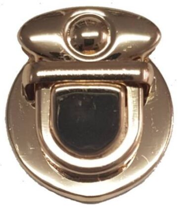 Κούμπωμα Τσάντας 3x2.5cm Χρυσό Μικρο 81