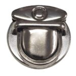 Κούμπωμα Τσάντας 4x4cm Ασημί Μεγάλο 30