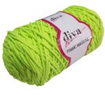 Diva Cotton 4mm Neon Green 1976