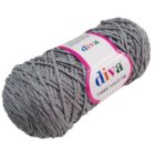 Diva Cotton 4mm Grey 193