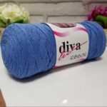Diva Cotton Ribbon Blue 1256