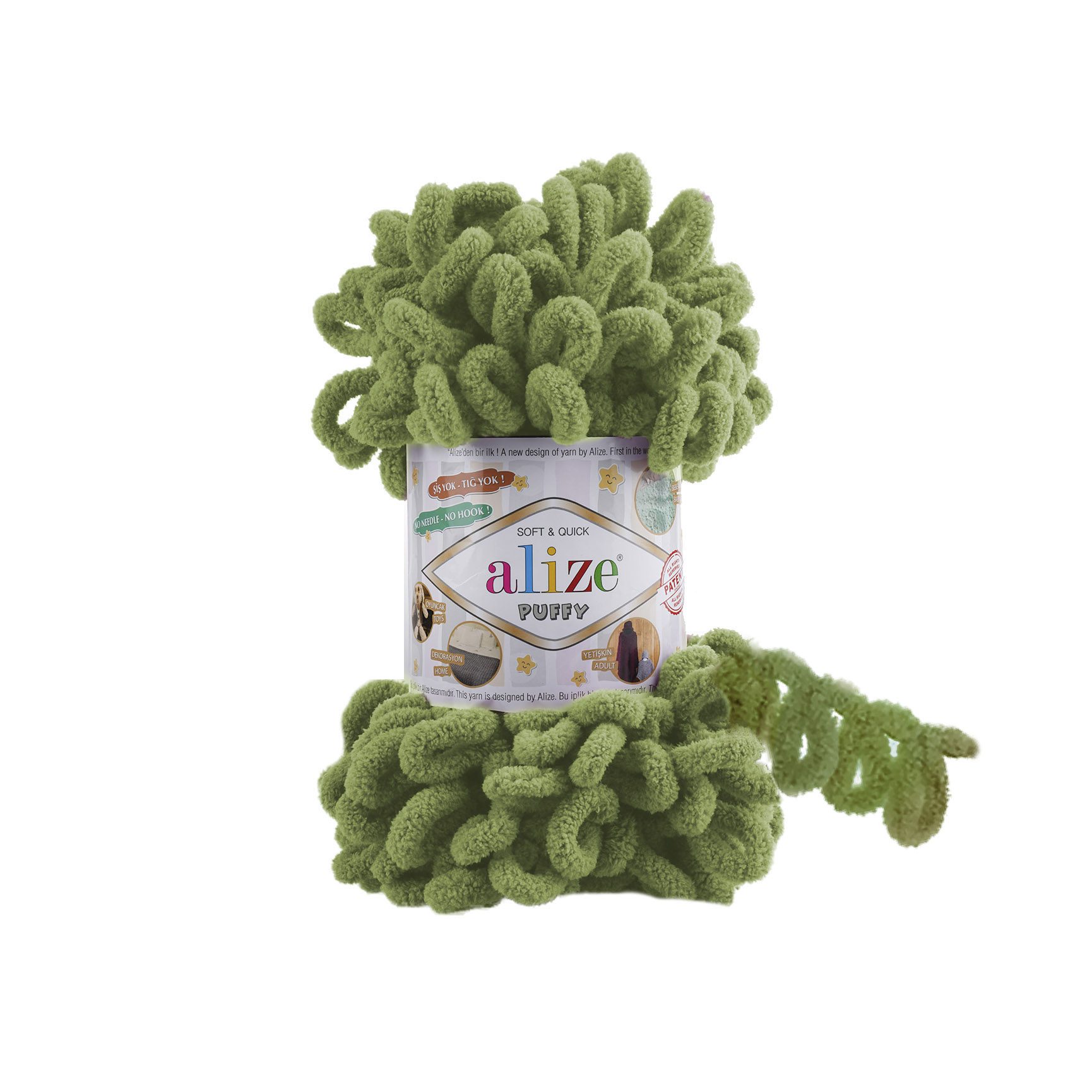 Puffy Medium Green 485
