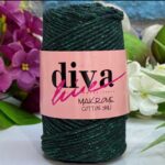 Diva Cotton Lurex  Emerald-Green Sim 190