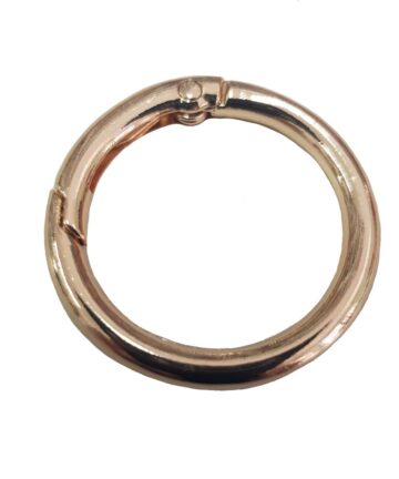Κρίκος με Μηχανισμό 2.5cm Χρυσό (Τεμάχιο) 56