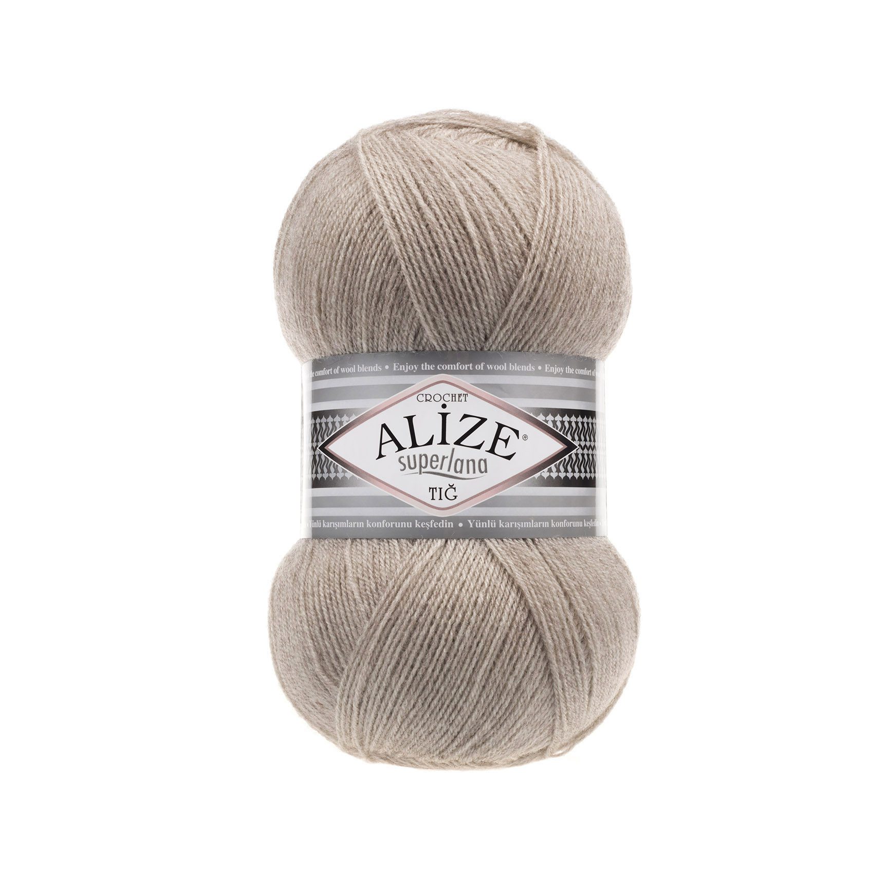 Superlana Tig Light Coffee Melange 207