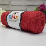 Diva Cotton DMX 4mm Red 2126