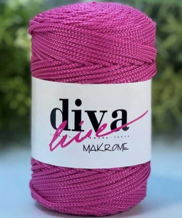Diva Makrame 3mm Fuschia 82