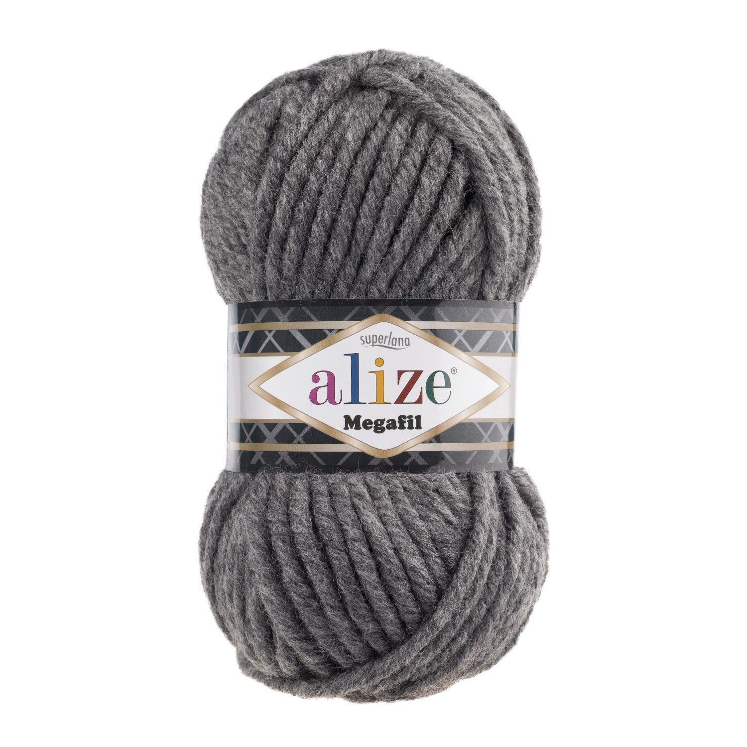 Superlana Megafil Medium Grey Melange 182