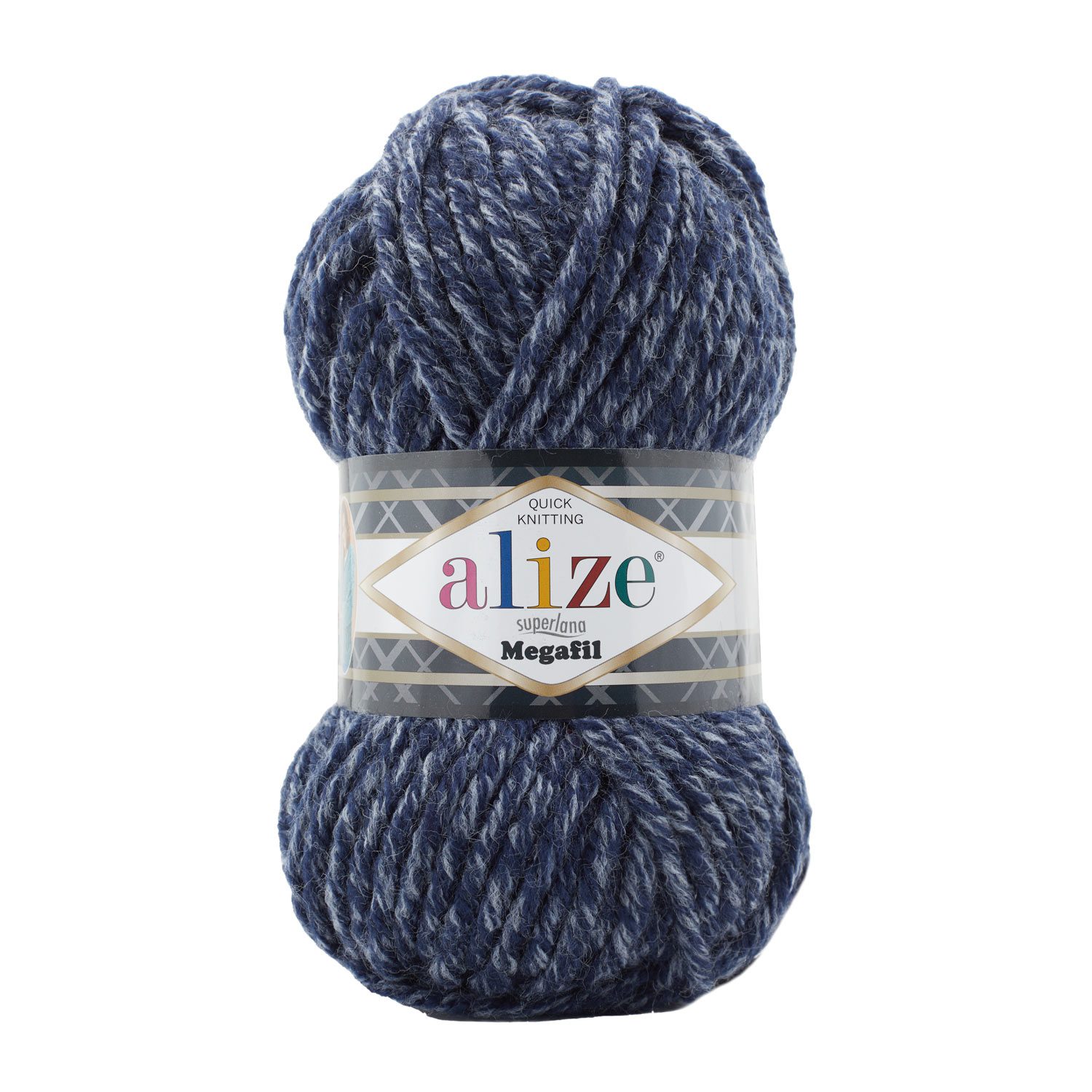 Superlana Megafil Jaspe Navy Blue 805