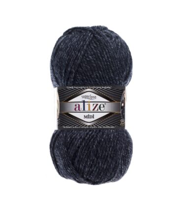 Midi Jaspe Navy Blue 805