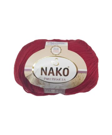 Pure Wool Red 6814