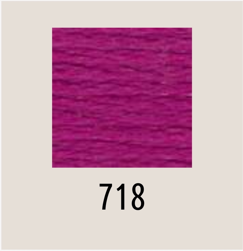 DMC κλωστή κεντήματος 718