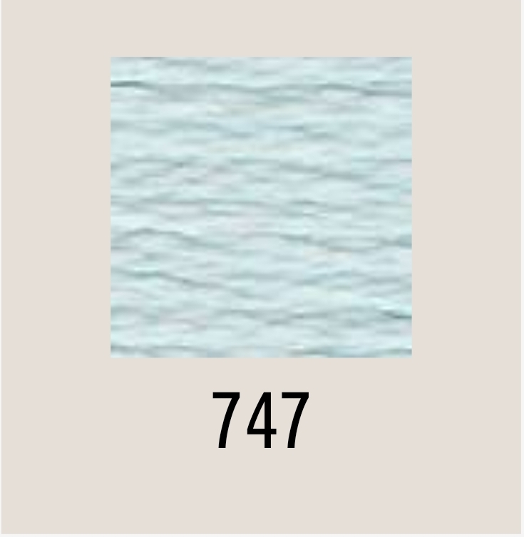 DMC κλωστή κεντήματος 747