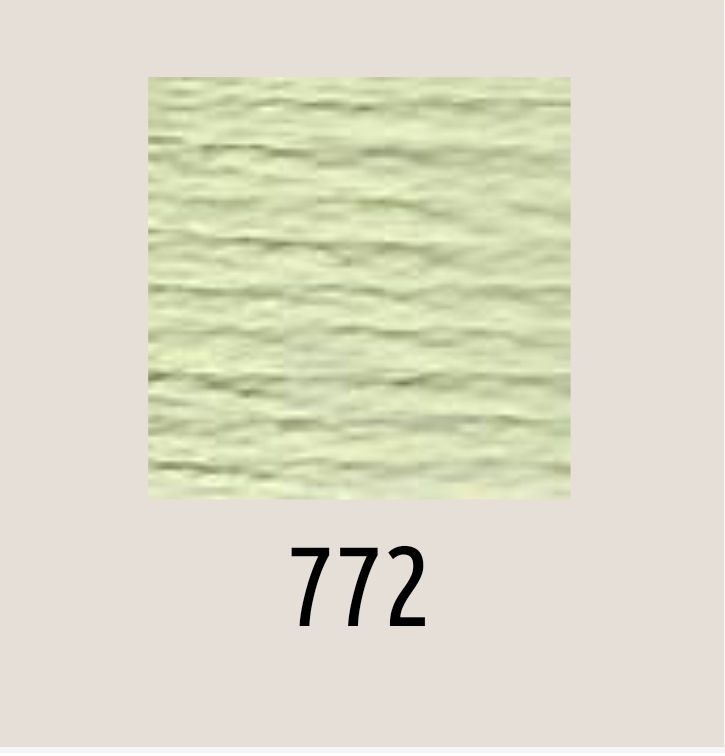 DMC κλωστή κεντήματος 772