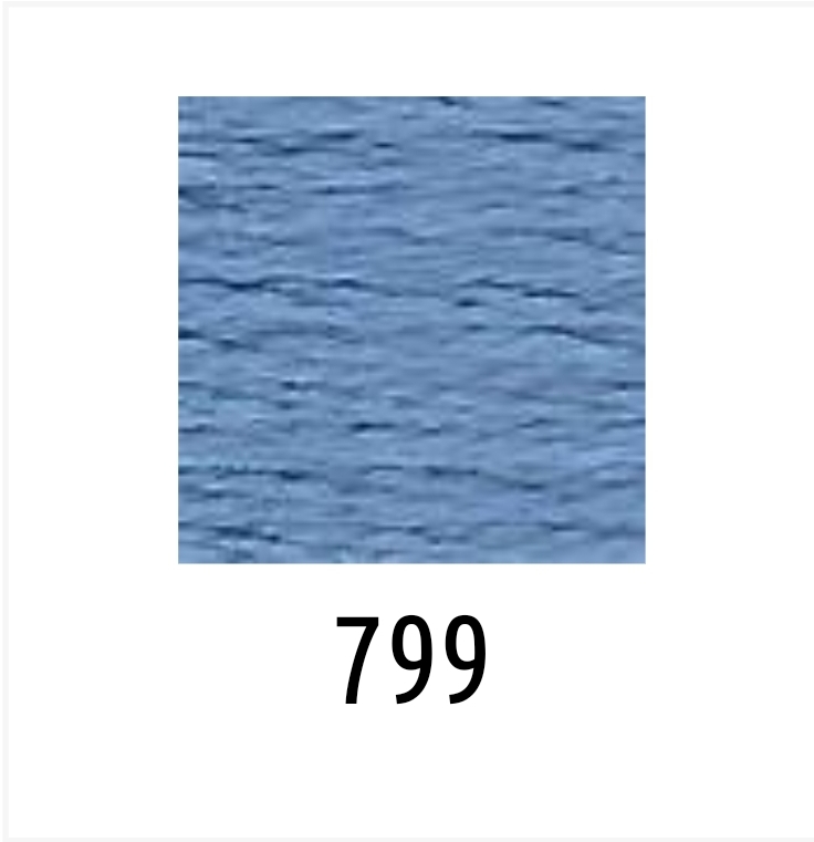 DMC κλωστή κεντήματος 799
