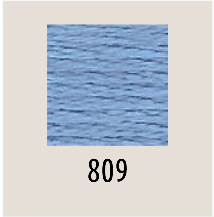 DMC κλωστή κεντήματος 809