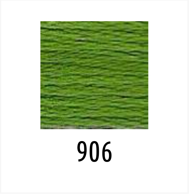 DMC κλωστή κεντήματος 906
