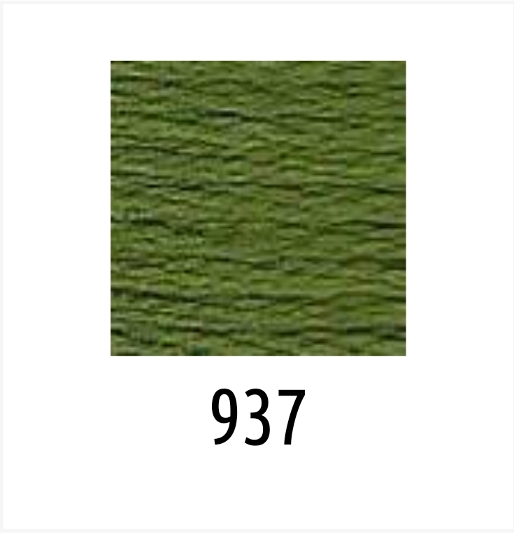 DMC κλωστή κεντήματος 937