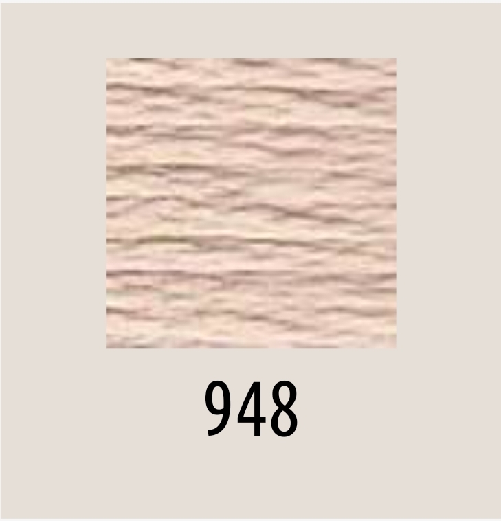 DMC κλωστή κεντήματος 948