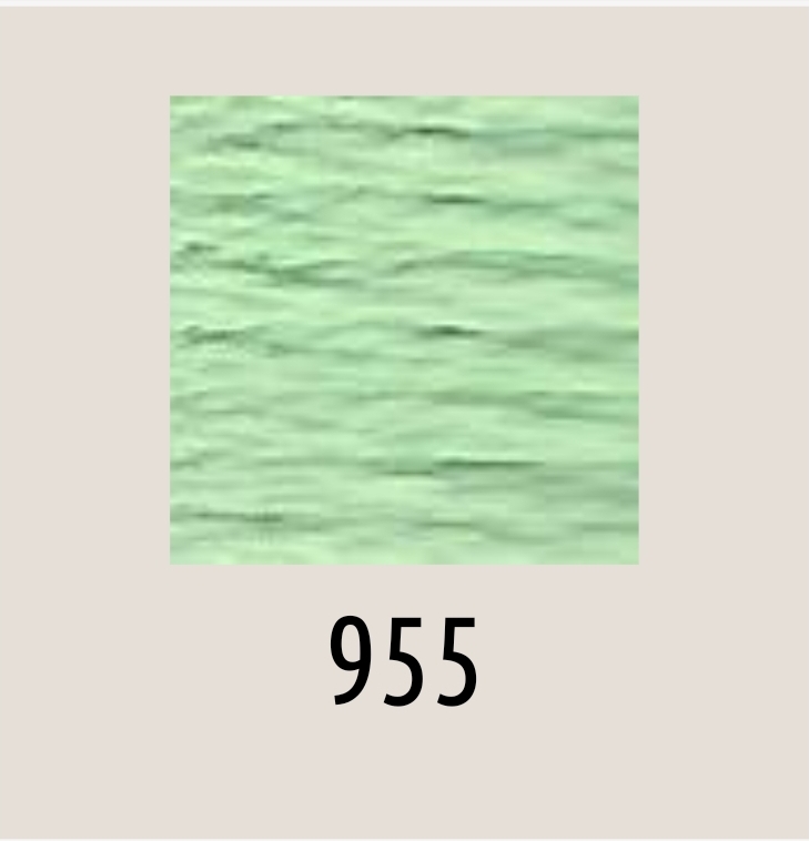 DMC κλωστή κεντήματος 955