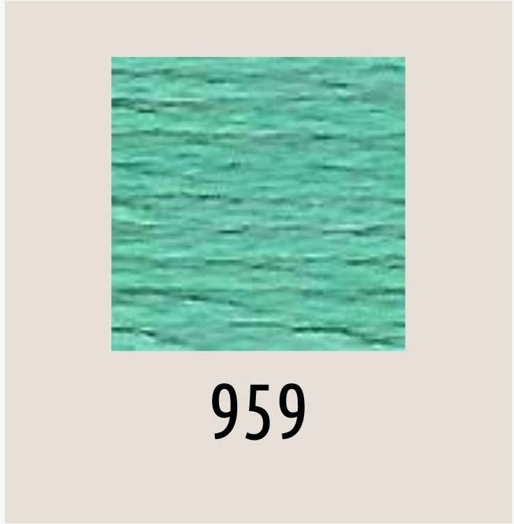 DMC κλωστή κεντήματος 959