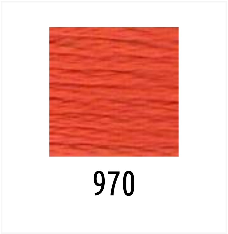 DMC κλωστή κεντήματος 970