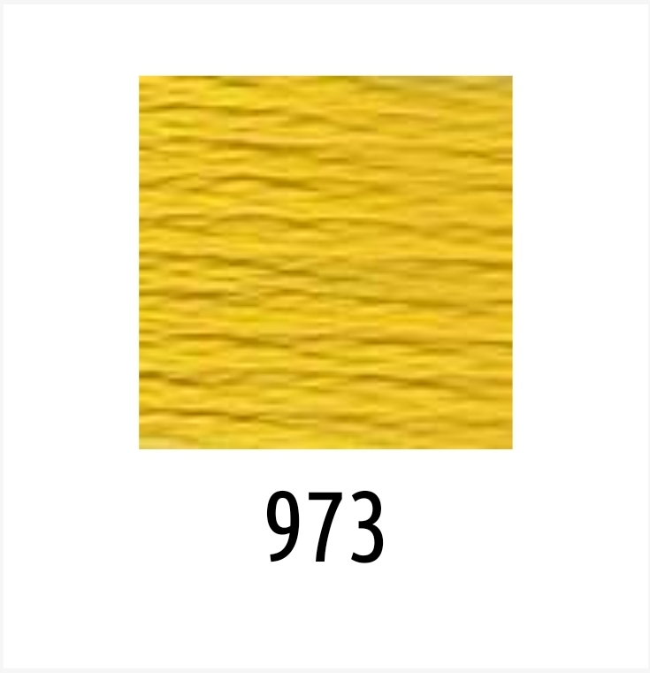 DMC κλωστή κεντήματος 973