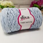 Diva Cotton 4mm Soft Blue 1000