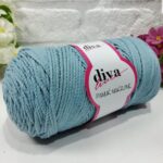 Diva Cotton 4mm Menthol Blue 2000
