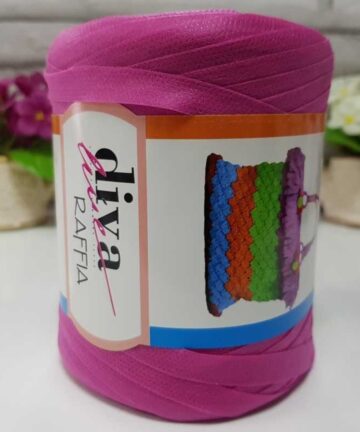 Diva Raffia Fuschia 2244