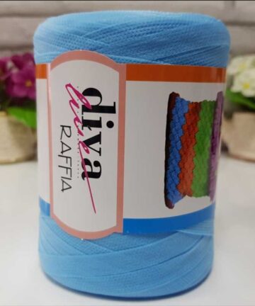 Diva Raffia Light Blue 280