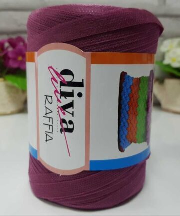 Diva Raffia Damson 60