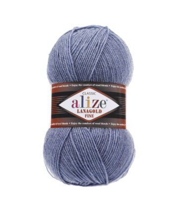 Lanagold Fine Denim Melange 203