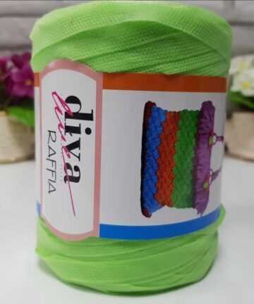 Diva Raffia Pistachio Green 2120