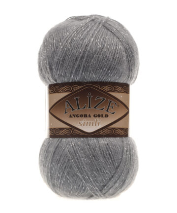 Angora Gold Simli Grey 87