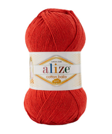 Cotton Baby Soft Red 104