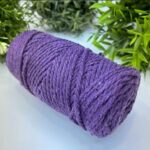 Cotton Twist Rope Macrame 3mm Purple 188