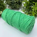 Cotton Twist Rope Macrame 3mm Grass 1969