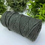 Cotton Twist Rope Macrame 3mm Khaki 1979