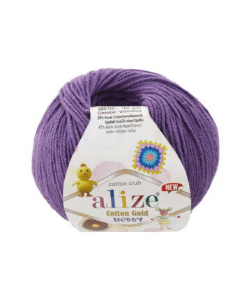 Cotton Gold Hobby New Purple 44