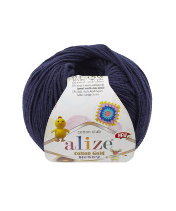 Cotton Gold Hobby New Navy Blue 58