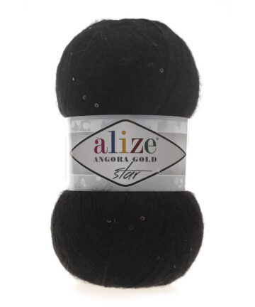 Angora Gold Star Black 60