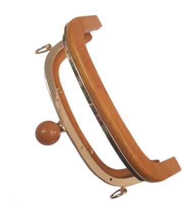 Ξύλινος Σκελετός με χρυσό μέταλλο 21cm 28