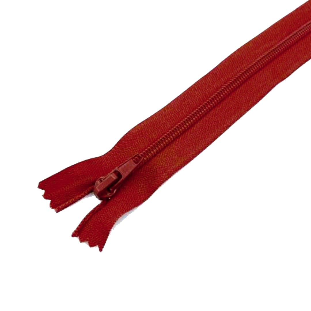 Φερμουάρ για τσάντες Red 10cm (1 τεμ.) 600