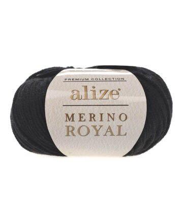 Merino Royal Black 60