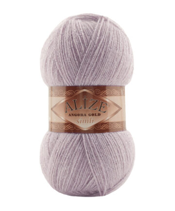 Angora Gold Simli Soft Pink 528
