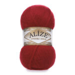 Angora Gold Dark Red 106