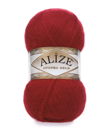 Angora Gold Dark Red 106